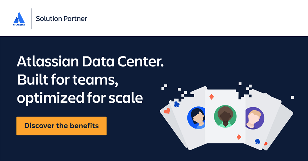 Atlassian data center banner